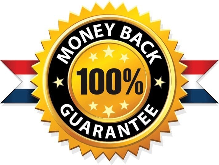 100% money back guarantee