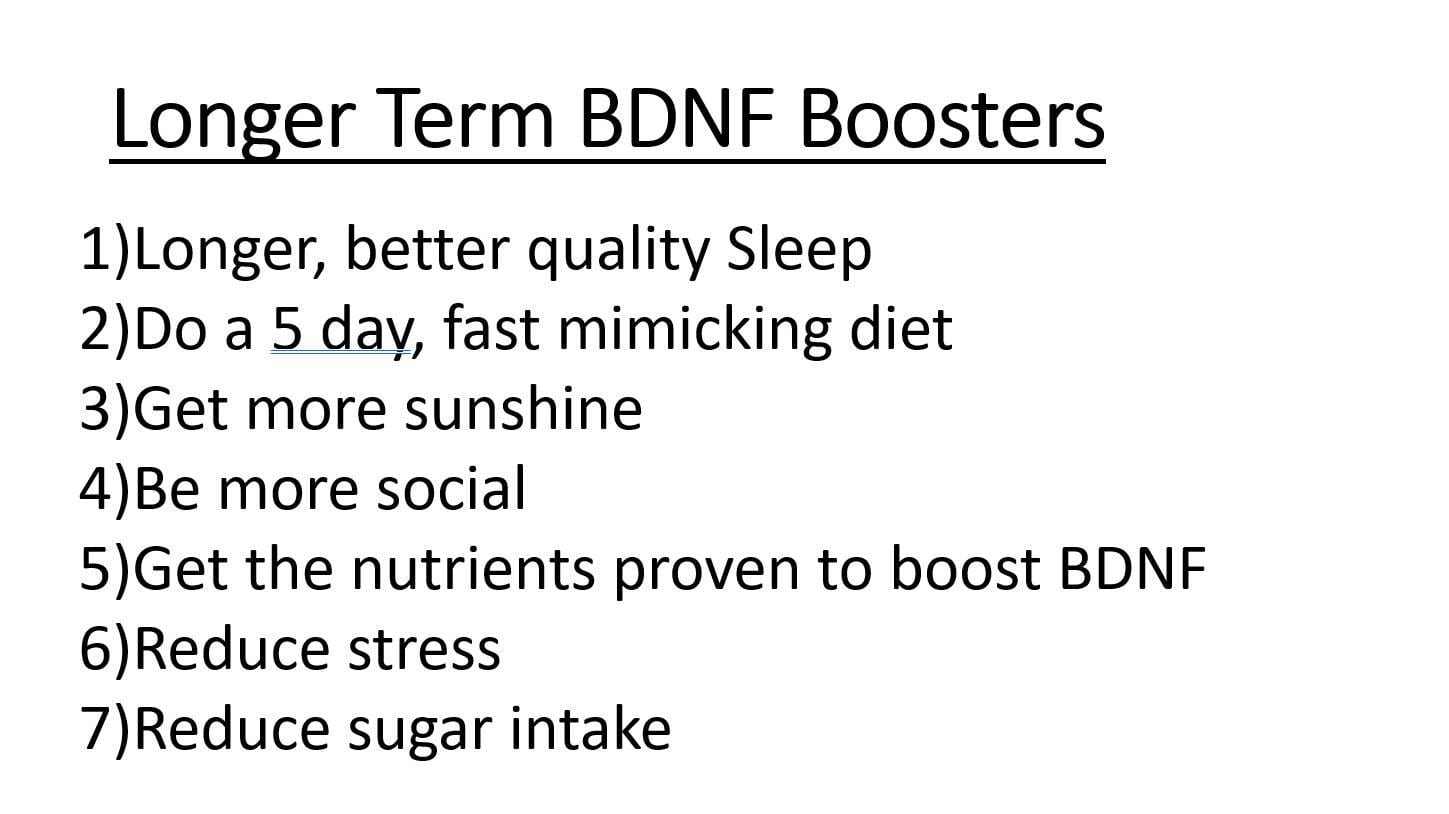 bdnf boosters