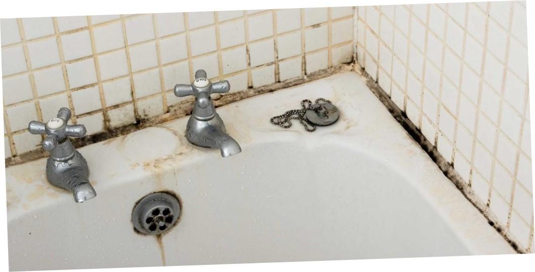 dirty faucet mold