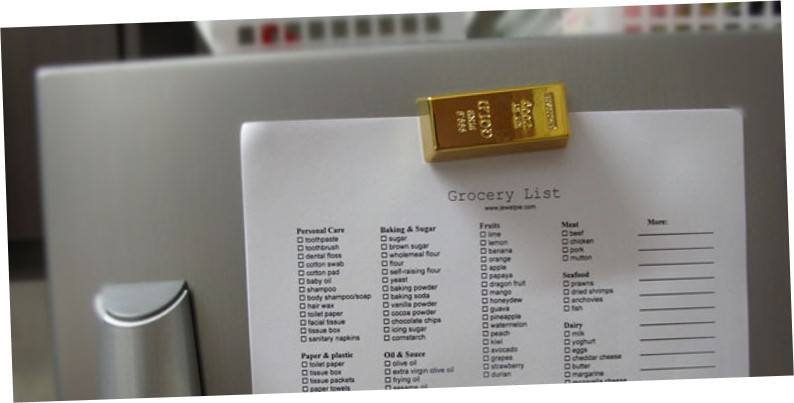 grocery list