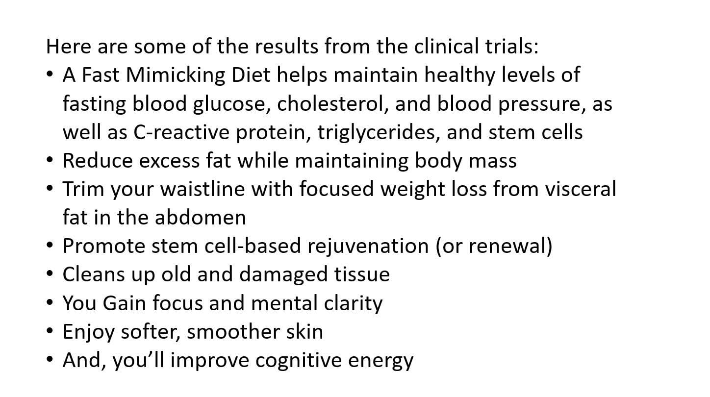 result from clinical trials
