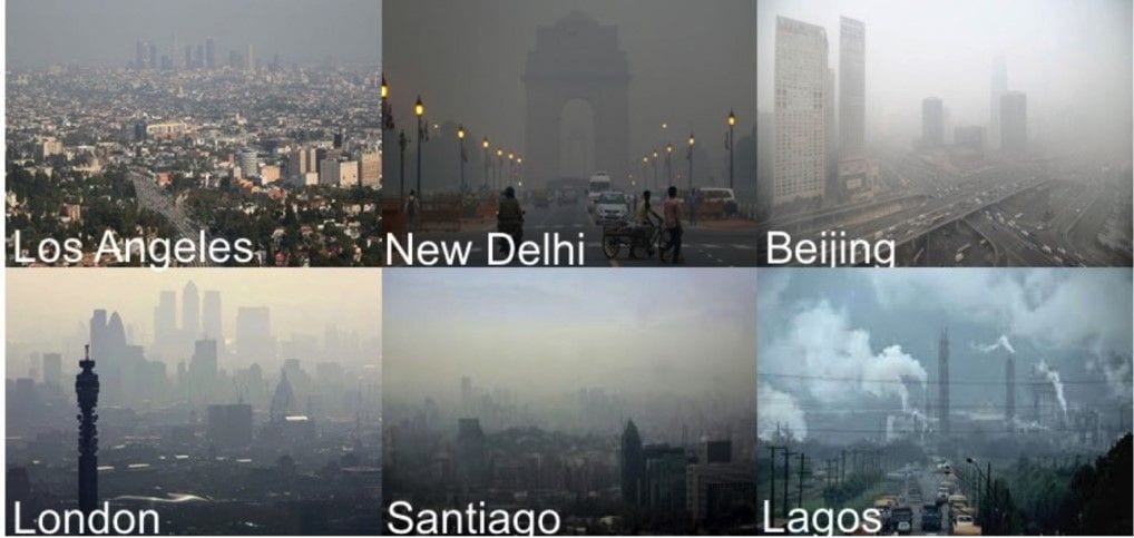 us cities air pollution